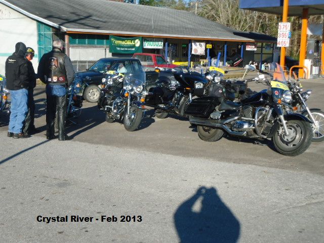 Crystal River Purple Heart Ceremony Ride February 2013