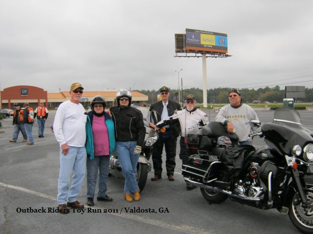 Outback Riders Toy Run 2011 Lake Park-Valdosta, Georgia