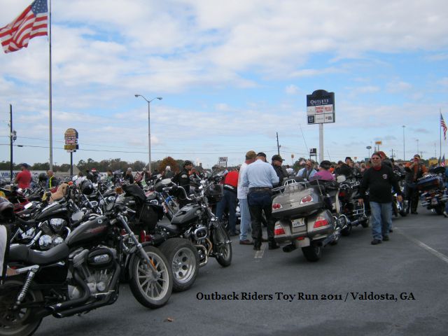 Outback Riders Toy Run 2011 Lake Park-Valdosta, Georgia